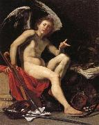 Orazio Riminaldi Love Victorious oil painting